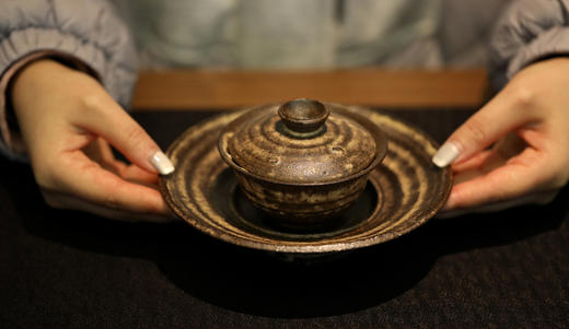 熔岩 高足壶承 商品图10