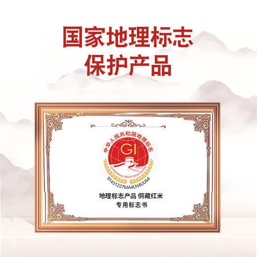 新晃侗藏红米 | 来自湖南新晃县 地理标志保护产品 重要农业文化遗产 籼粳糯复合型红米 富含花青素 膳食粗纤维 传统耕作方式 不使用化学肥料和农药 商品图2