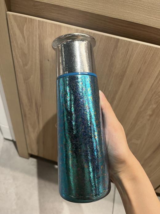 【6折清仓】TAIC太可纯钛保温杯女男士水杯便携双层钛杯刻字茶杯定制420ML 商品图1