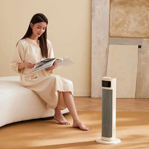 小熊（Bear）暖风机取暖器 家用立式塔式便携电暖气小型办公室暖气机 DNQ-P20Y5 商品图2