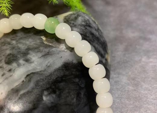 【御珠宫坊】羊脂白玉手串 商品图5