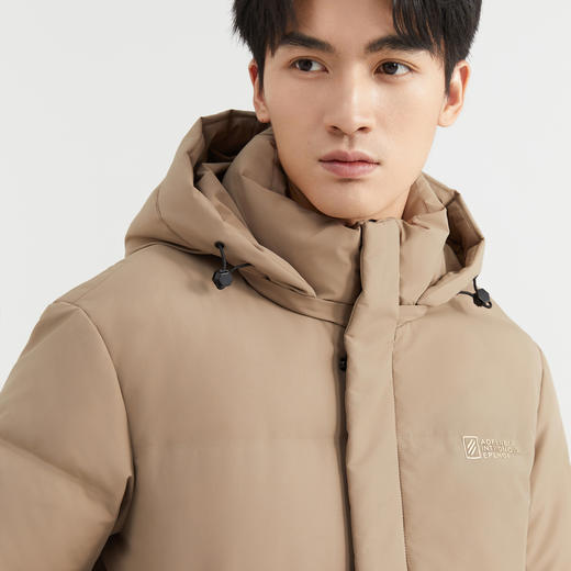 【90%鸭绒】圣得西连帽加厚羽绒服冬季户外防寒保暖外套 商品图2