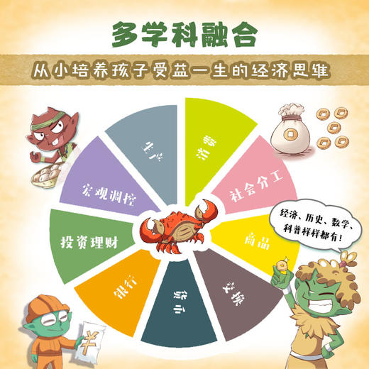 漫画小岛经济学（全8册）儿童故事书 商品图3