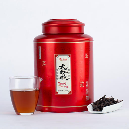 春之秘语丨武夷山大红袍 乌龙茶 武夷岩茶 一级 300g 配手提袋 自饮送礼皆宜 商品图8