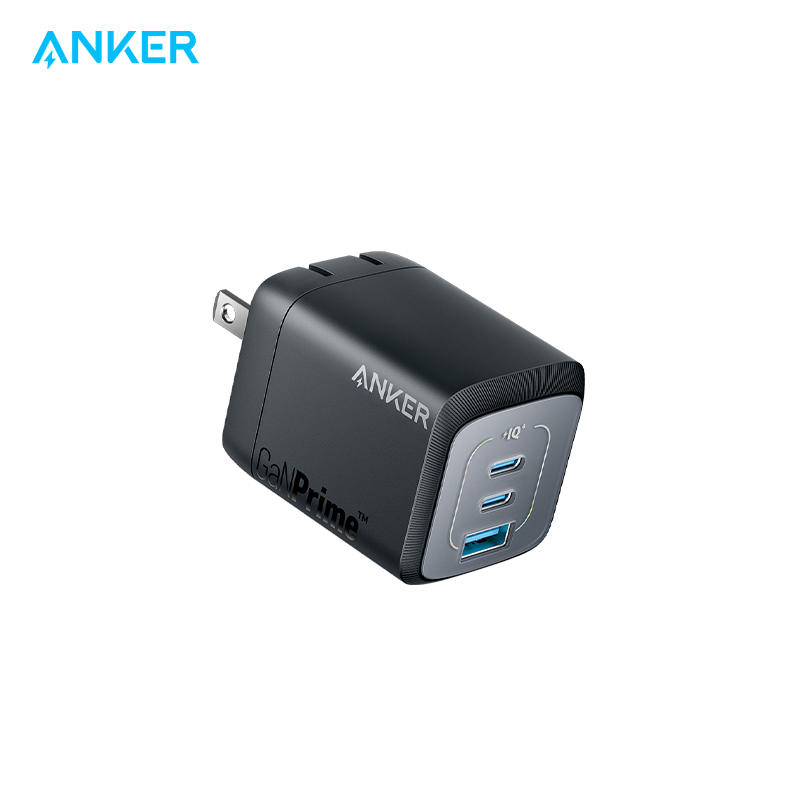 【热销】Anker安克 Prime系列 全氮化镓67W三口快充充电器Type-C快充适用iPadPro平板苹果17手机MacBook65W笔记本电脑 A2669