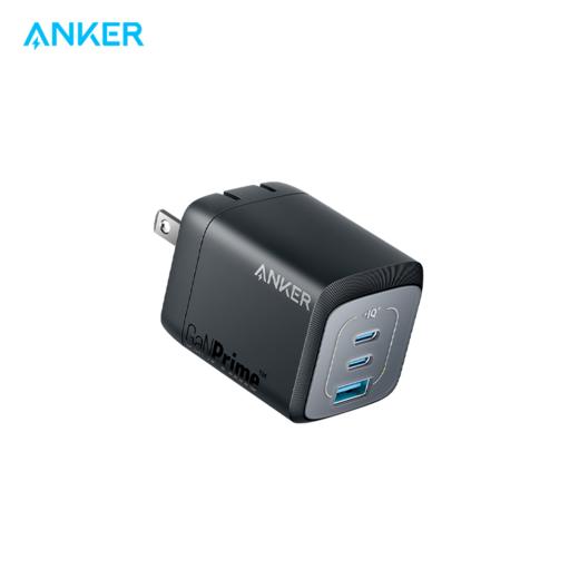 【热销】AnkerPrime安克全氮化镓67W多口充电器插头TypeC快充适用iPadPro平板苹果iPhone手机MacBook65W笔记本电脑 A2669 商品图0