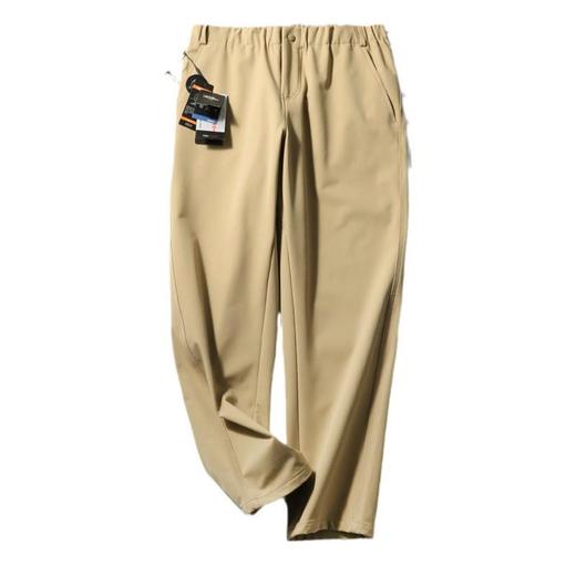 城市机能风2024秋冬季加绒新款男户外运动保暖三防软壳裤防风防水 商品图4