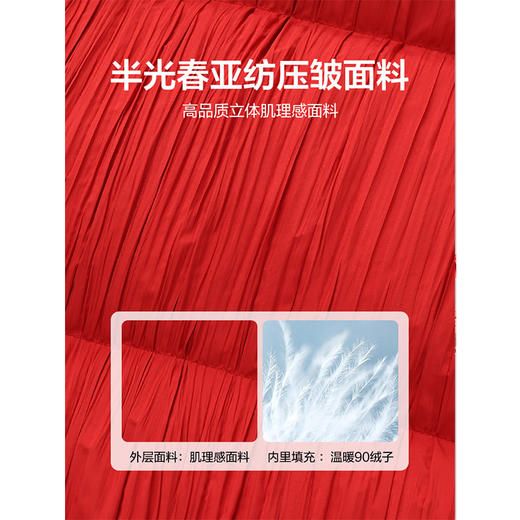 笛莎Deesha青少年女童羽绒服2024冬季新年猫咪系面包羽绒服 商品图3