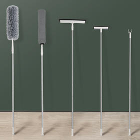 【大扫除必备！鸡毛掸子五件套】静电除尘扫灰家用大扫除神器清洁组合工具可伸缩灰尘毯子。ry