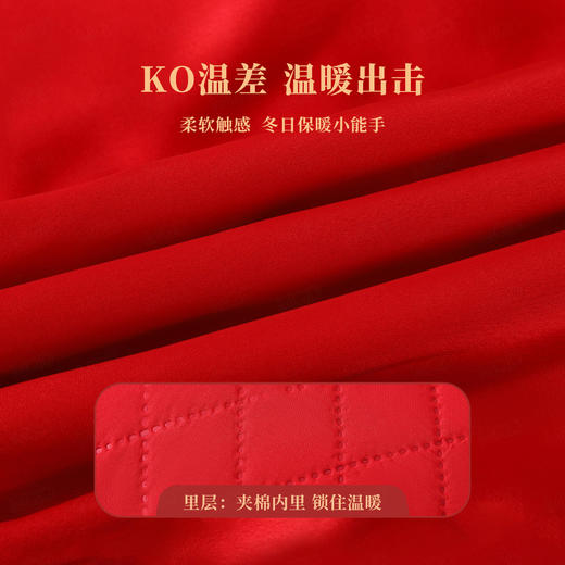 【新年战袍 两件套】【100-140】【MQDmini】女童裙子套装加厚套装网纱公主裙拜年服 商品图9