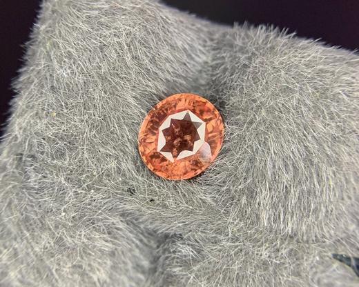 1.13ct刻面帕帕拉恰蓝宝石裸石 商品图1