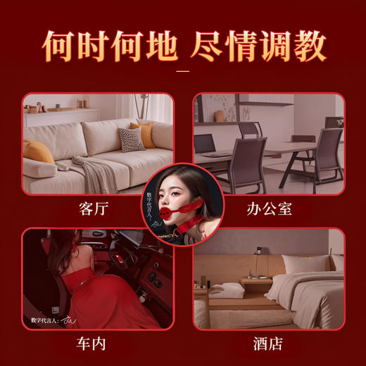 Desire天鹅卷包款束缚捆绑调情调教套组 商品图3