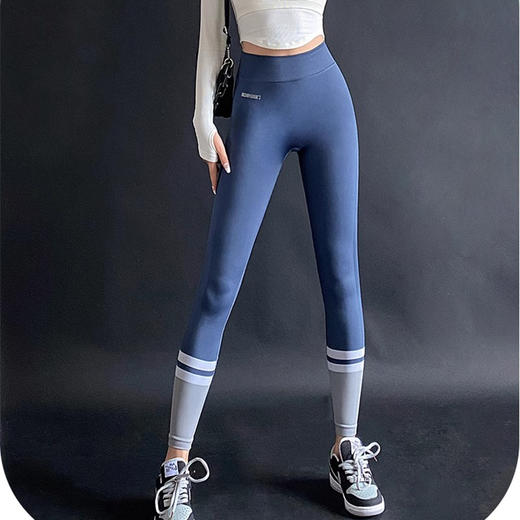 Gymicon能量符号 新款莱卡拼色女运动健身瑜伽长裤YAKZ2229 商品图4