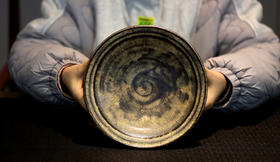 熔岩 食器 小深盘