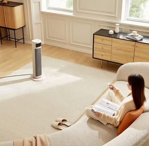 小熊（Bear）取暖器电暖器暖风机立式塔式落地式速热语音触屏电子遥控升级版DNQ-P20S2 商品图1