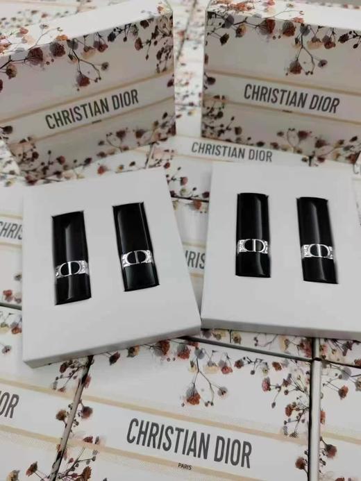 [小滋心选]【活动价￥69.9】迪奥迷你限量版口红两件套1.5g 商品图0