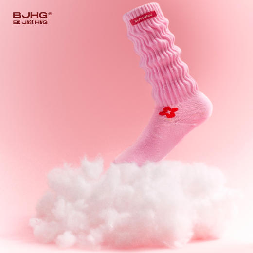 BJHG不计后果潮牌堆堆袜长筒袜子女秋冬2024新款爆款运动休闲长袜 商品图1