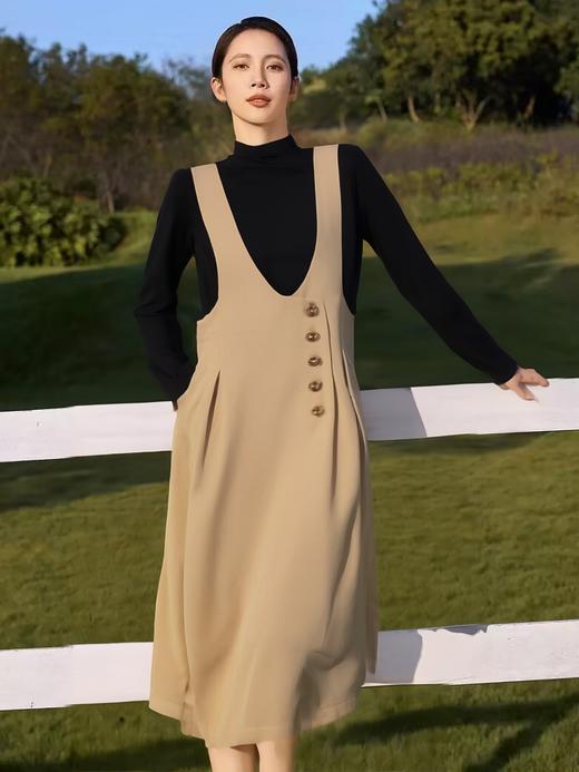 12.12最后一件 不支持退 捡漏福利-洛系列- 28195 吊带裙（不含内搭）-喜出 商品图0