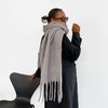 【时髦百搭，防风聚暖】【时尚穿搭小单品】秋冬新款23色大围巾女披巾海马毛大披肩氛围感韩系加厚围脖 商品缩略图4