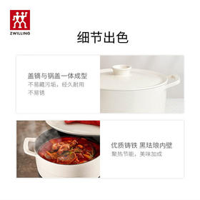 双立人  Dragon 铸铁饭釜锅22厘米