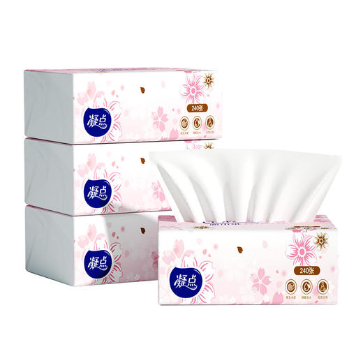 「9.9到手8包！可湿水」原木木浆8包一提 加厚纸巾擦手纸居家日用面巾纸卫生纸巾 商品图4