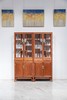 红桥红  家具严选  缅甸花梨(大果紫檀）  【198-75 多宝阁形玻璃 展示柜】 商品缩略图0