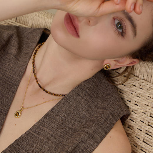 ARSIS｜蛇来运转系列 蛇纹鸿运双层叠链 商品图6