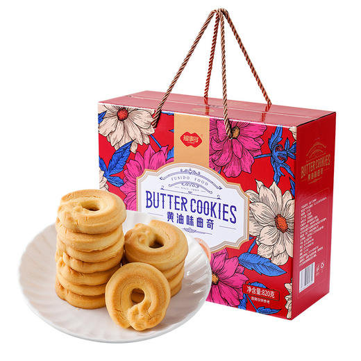 福事多原味曲奇饼干礼盒年货大礼包 商品图4