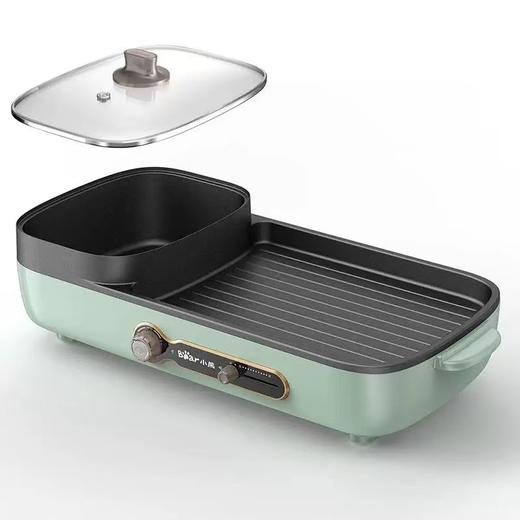 小熊（Bear） 电烧烤炉多功能料理锅电火锅 家用无烟电烤炉烤肉机烤涮一体锅烧烤机DKL-C15G1【烤涮一体锅 】 商品图0