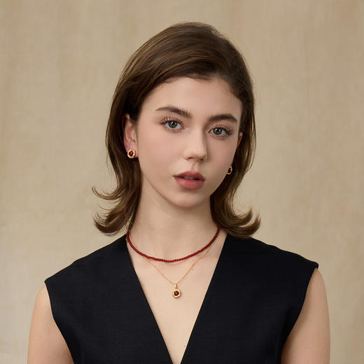 ARSIS｜蛇来运转系列 蛇纹鸿运耳钉 商品图2