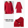 笛莎Deesha青少年女童连衣裙2024冬季新年日常系毛织连衣裙 商品缩略图4