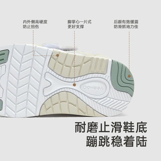 【商场同款】英氏儿童鞋防滑抗菌小宝宝学步鞋透气魔术贴鞋子新款 商品图1