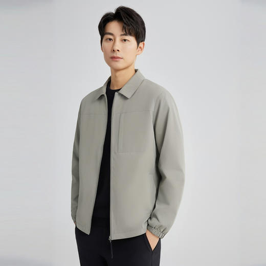 【90%鸭绒】圣得西商务休闲翻领羽绒服男冬2024新款御寒保暖外套 商品图1