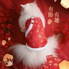 【国潮猫猫❗️中国风喜庆旗袍】铲屎官，我也要陪你过春节！新年宠物小猫咪衣服布偶猫猫秋冬季加绒拜年蛇年过年保暖马甲唐装 商品缩略图2