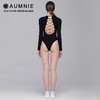 AUMNIE澳弥尼症结连体衣长袖性感后背镂空设计高级运动健身瑜伽服 商品缩略图2