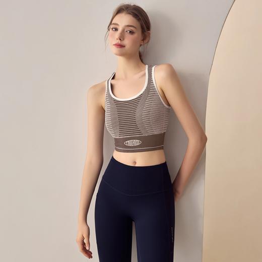 Gymicon能量符号 新款无缝一体织中高强度美背跑步健身瑜伽背心YAWX2431 商品图3