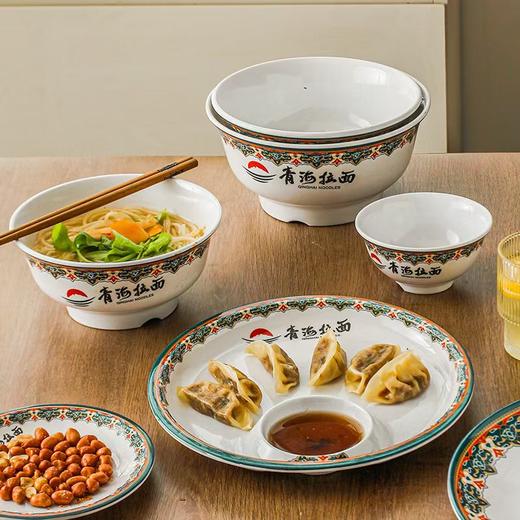 加厚民族风青海拉面密胺仿瓷餐具10个起包邮发货包破损  商品图4