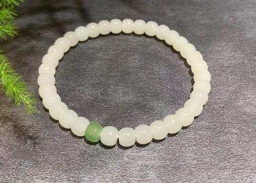 【御珠宫坊】羊脂白玉手串 商品图3