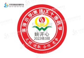 定制深圳市宝安区滨海小学（集团）下十围小学包边校徽缝制包邮51