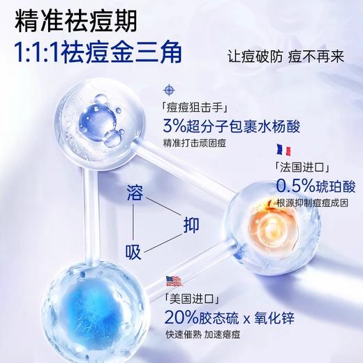【油痘肌专研 祛痘快准狠】精准祛痘精华液 30ml#精准祛痘精华液水杨酸去黑头闭口粉刺修复舒缓淡印控油收毛孔 商品图3