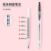 斑马牌（ZEBRA）十周年纪念版学霸中性笔 0.5mm子弹头按动中性笔 学生刷题签字笔花朵刻度JJM88 黑色 5支装 商品缩略图5