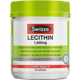 【保税区包邮直发】澳洲 Swisse 大豆卵磷脂软胶囊 300粒 包装随机