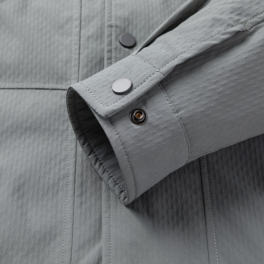 【90%鸭绒】圣得西轻薄羽绒服男冬季韩版翻领单排扣外套 商品图4