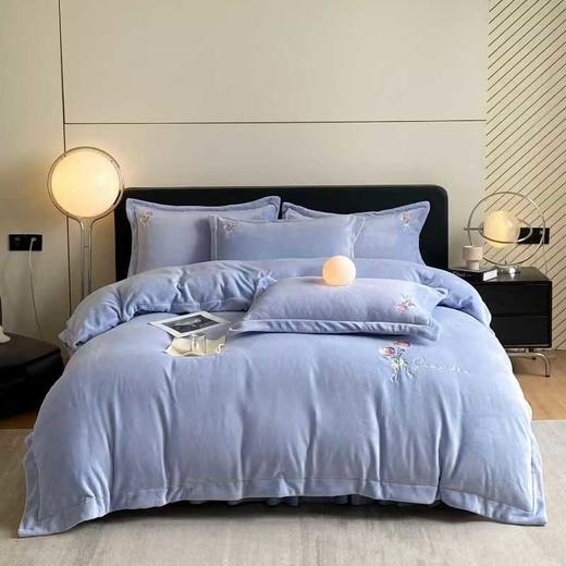 【远梦】牛奶绒床盖四件套 商品图2