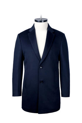 【周末秒  专柜羊毛羊绒双面呢大衣】占姆士秋冬男士高档西装领羊绒羊毛混纺双面呢大衣男外套