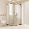 帝王洁具整体淋浴房一体式家用卫生间干湿分离隔断洗澡间方形双开门SH919 商品缩略图0