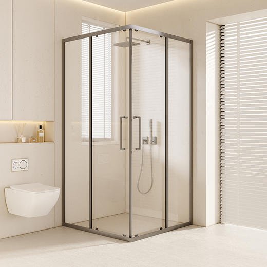 帝王洁具整体淋浴房一体式家用卫生间干湿分离隔断洗澡间方形双开门SH919 商品图0