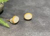 【御珠宫坊】金镶羊脂白玉耳钉 商品缩略图3