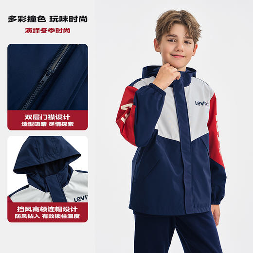 LEVIS 春 大童小童 儿童童装风衣LVN-WA-N911 商品图8