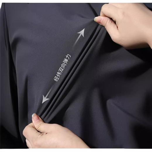 鸟家单品！速暖速热！3D立体裁剪！男户外运动立领衣长袖T恤 商品图2